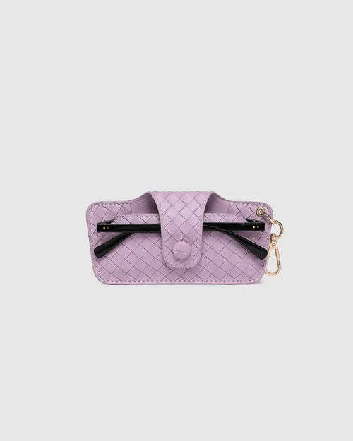 Louenhide Skittle Sunglass Case - Woven Lilac