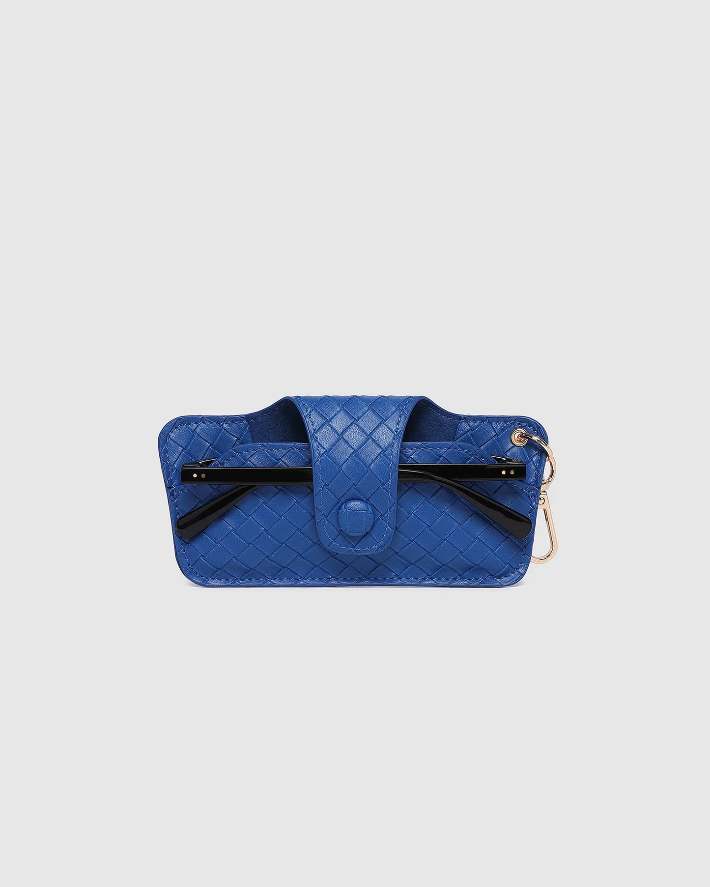 Louenhide Skittle Sunglass Case - Woven Ocean Blue