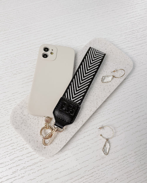 Louenhide Iris Keyring with Phone Attachment - Black