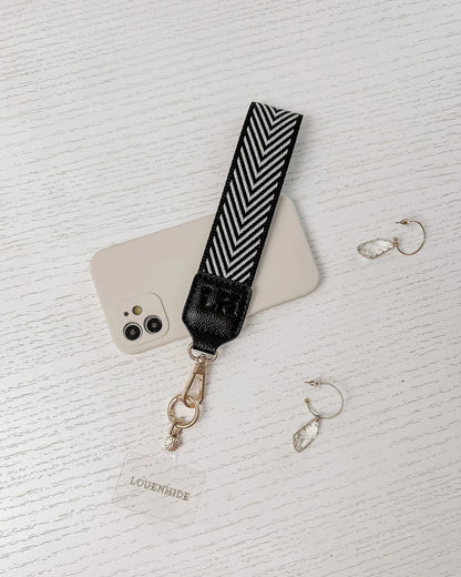 Louenhide Iris Keyring with Phone Attachment - Black