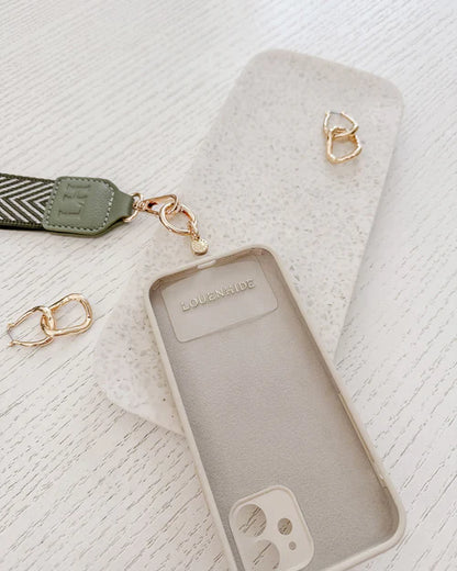 Louenhide Iris Keyring with Phone Attachment - Sage Green