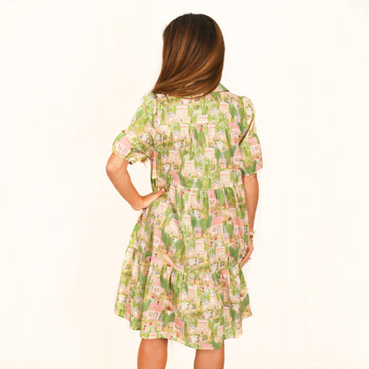 Palm Cove City on a Hill Dress