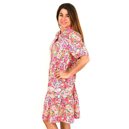 Palm Cove Floral Bouquet Dress