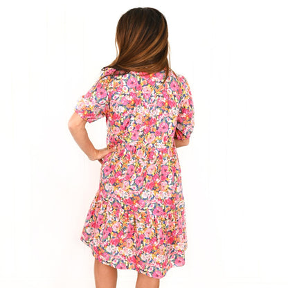 Palm Cove Floral Bouquet Dress