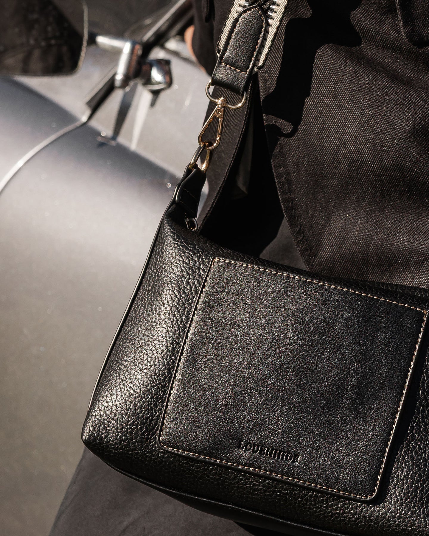 Louenhide Havana Crossbody Bag - Black