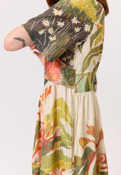 Nancybird Tiered Mabel Dress- Flowering Gum