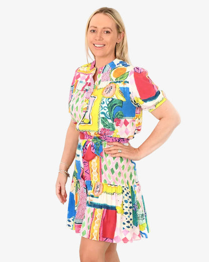 Portafino Dress - Riviera Romance