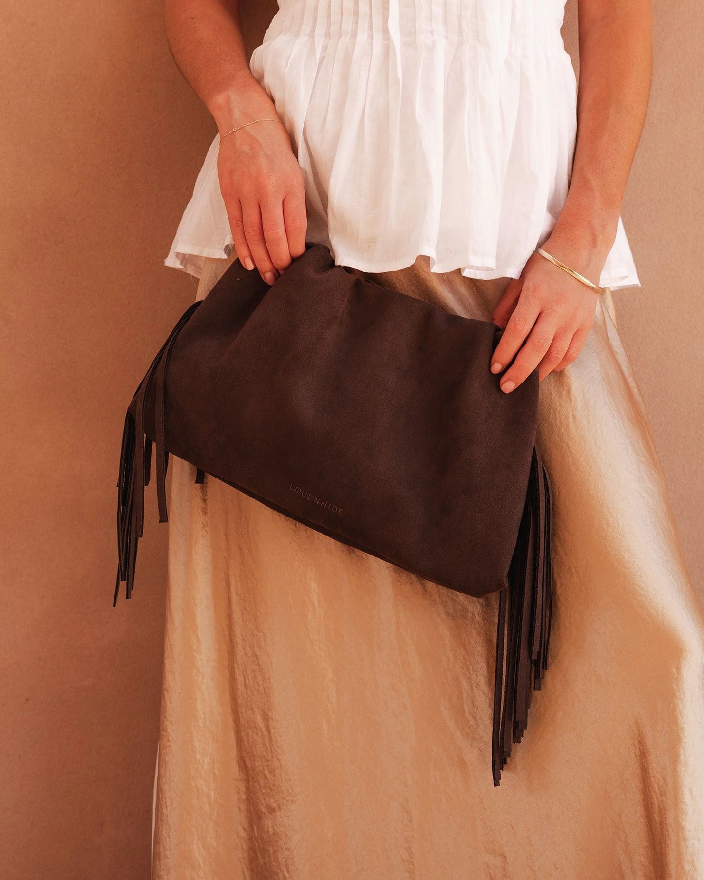 Louenhide Reese Shoulder Bag - Chocolate