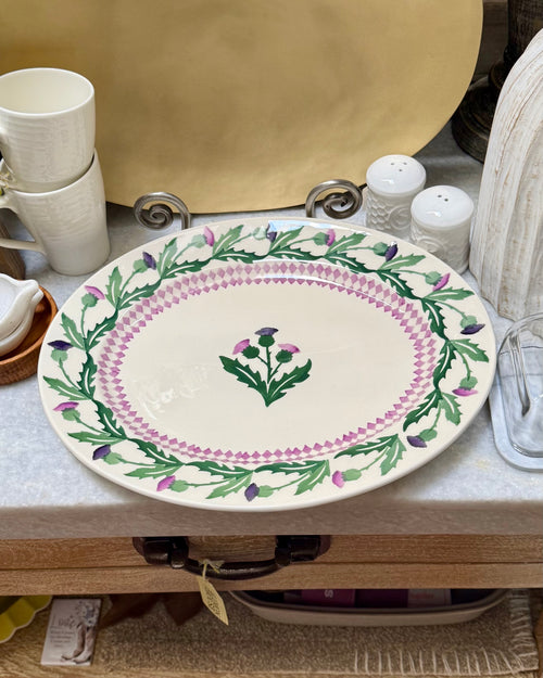Emma Bridgewater Thistle Oval Platter