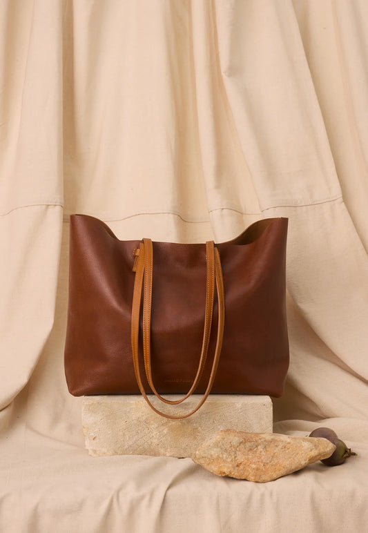 Nancybird Beach Tote - Tobacco