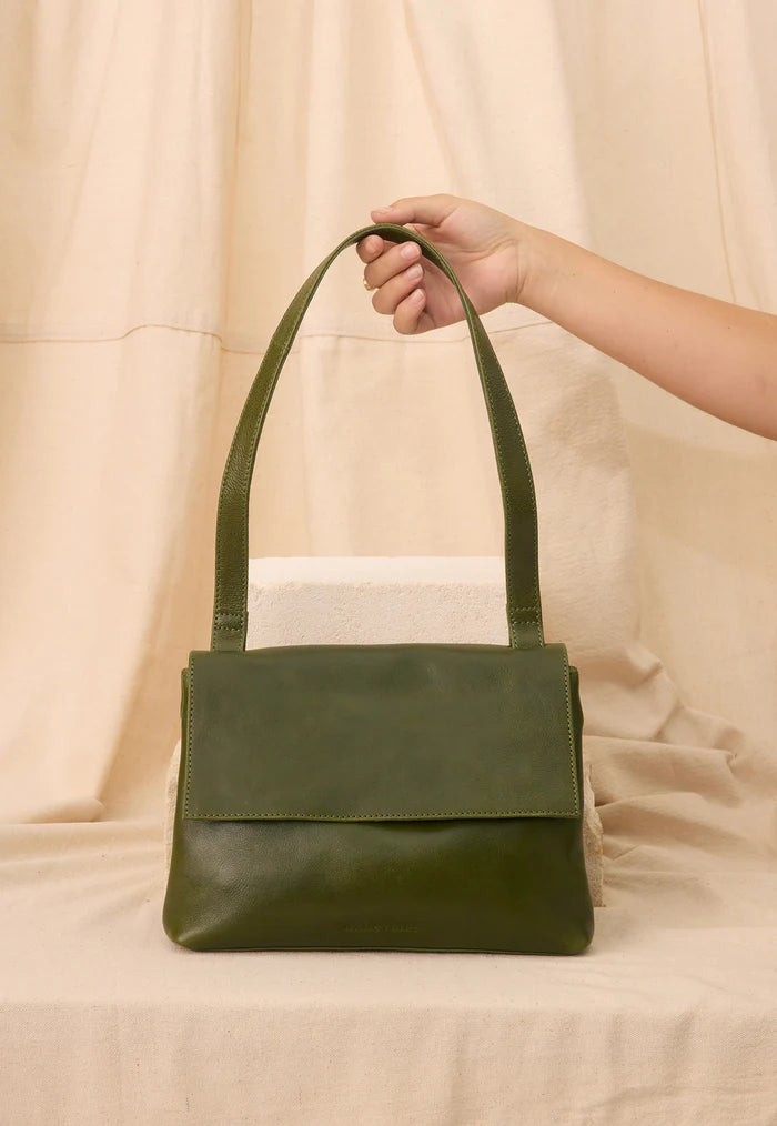 Nancybird Line Shoulder Bag - Khaki