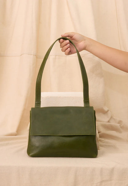 Nancybird Line Shoulder Bag - Khaki