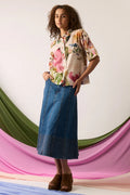 Nancybird Nina Skirt - Dark Wash