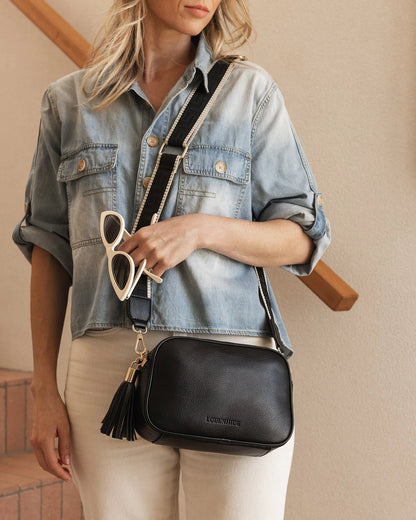 Louenhide Jacinta Gia Crossbody Bag | Black