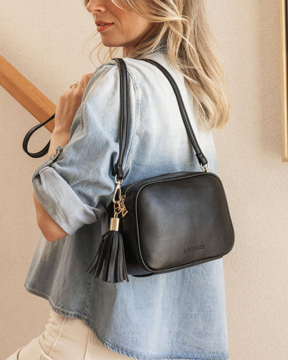 Louenhide Jacinta Gia Crossbody Bag | Black