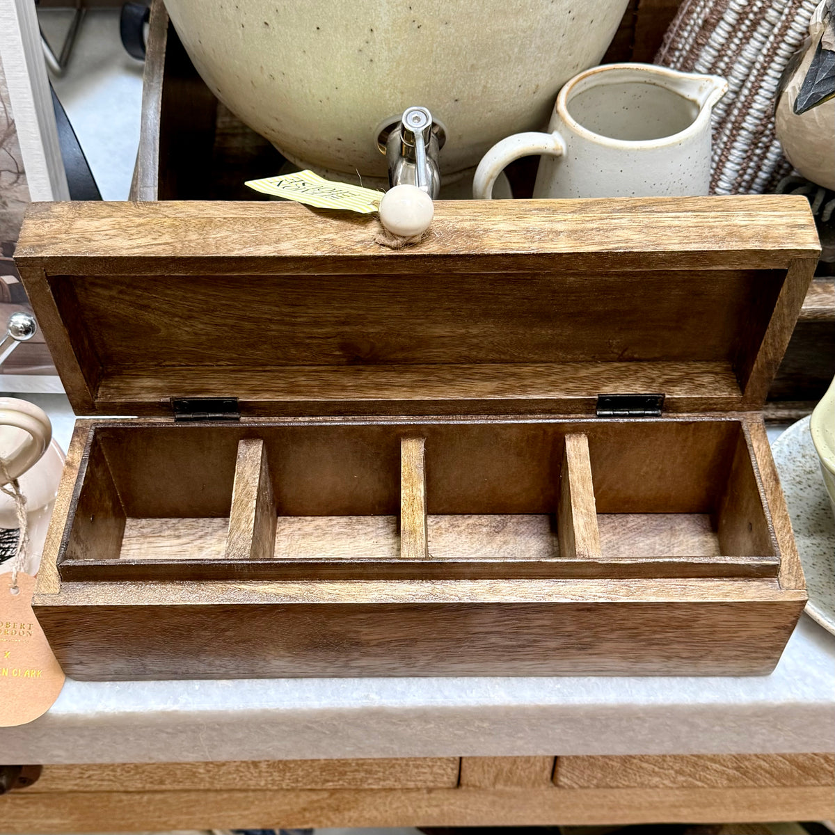 Wooden Tea Box
