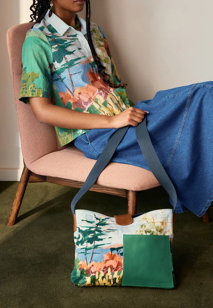 Nancybird Assemble Tote - Palisades Print