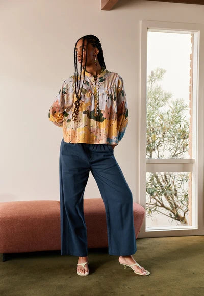 Nancybird Sierra Blouse Long Sleeve - Sunny Clearing
