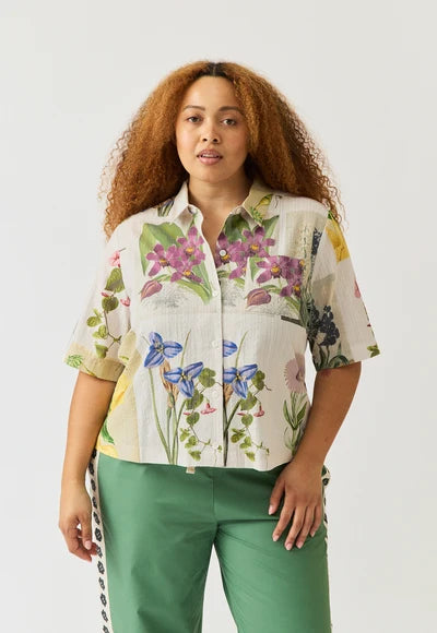 Nancybird Summer Shirt - Archive Floral