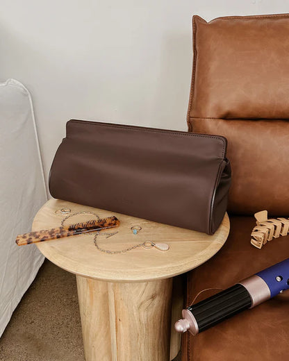 Louenhide Margot Hair Tool Travel Case - Chocolate