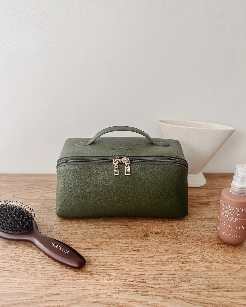 Louenhide Mary Cosmetic Bag - Olive