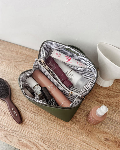 Louenhide Mary Cosmetic Bag - Olive