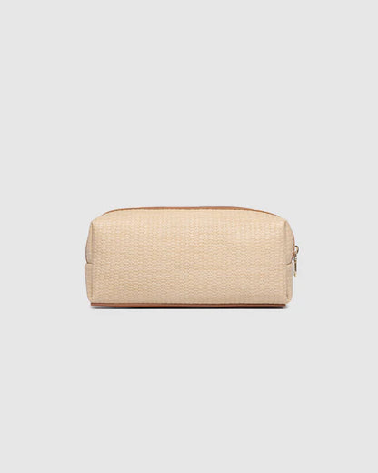 Louenhide Brianna Makeup Bag - Natural/Tan