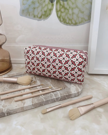 Louenhide Brianna Makeup Bag - Retro Pink