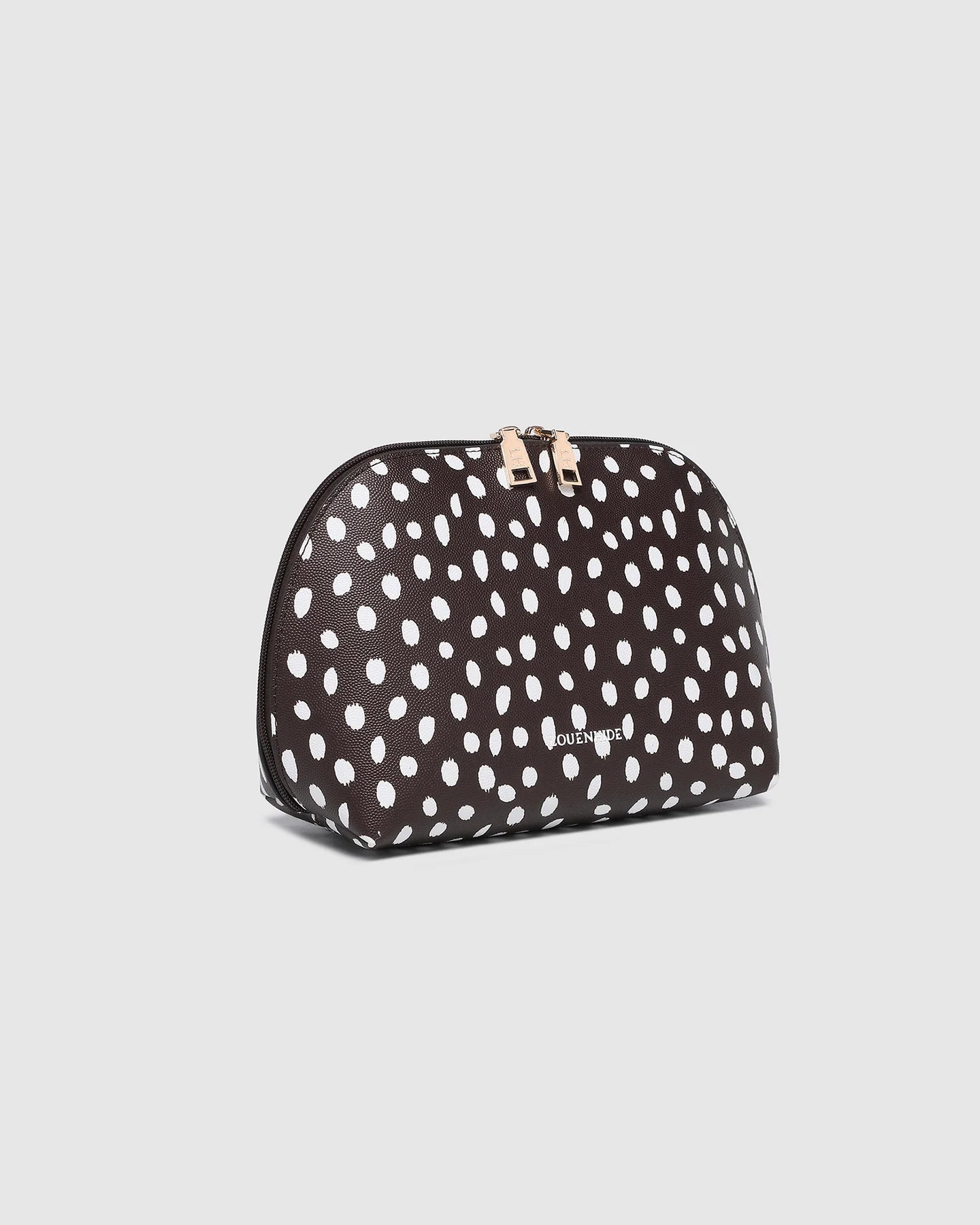 Louenhide Nancy Cosmetic Bag - Chocolate Raindrop