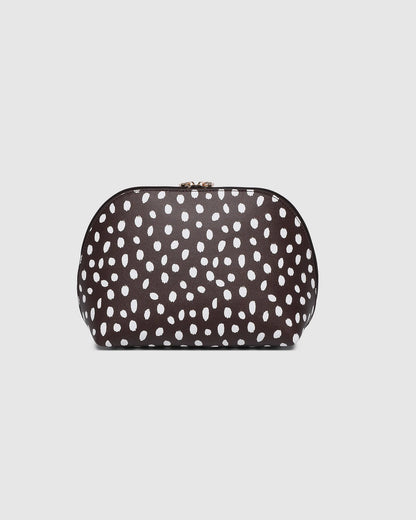 Louenhide Nancy Cosmetic Bag - Chocolate Raindrop