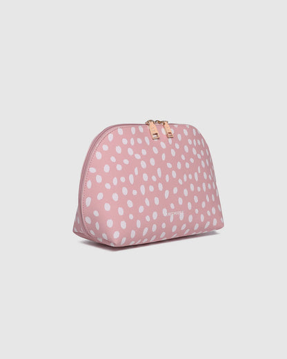 Louenhide Nancy Cosmetic Bag - Pink Raindrop