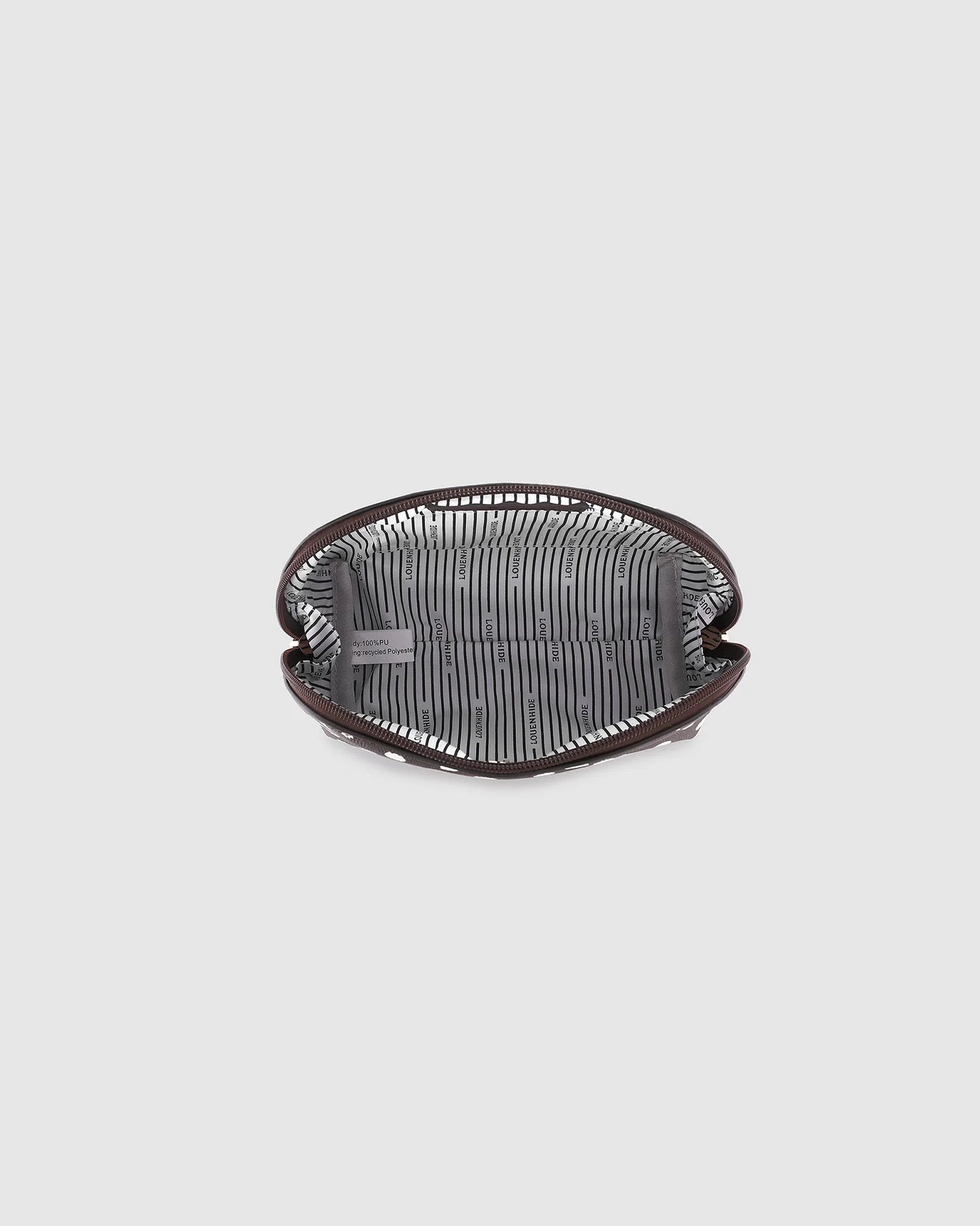 Louenhide Baby Nancy Makeup Bag - Chocolate Raindrop