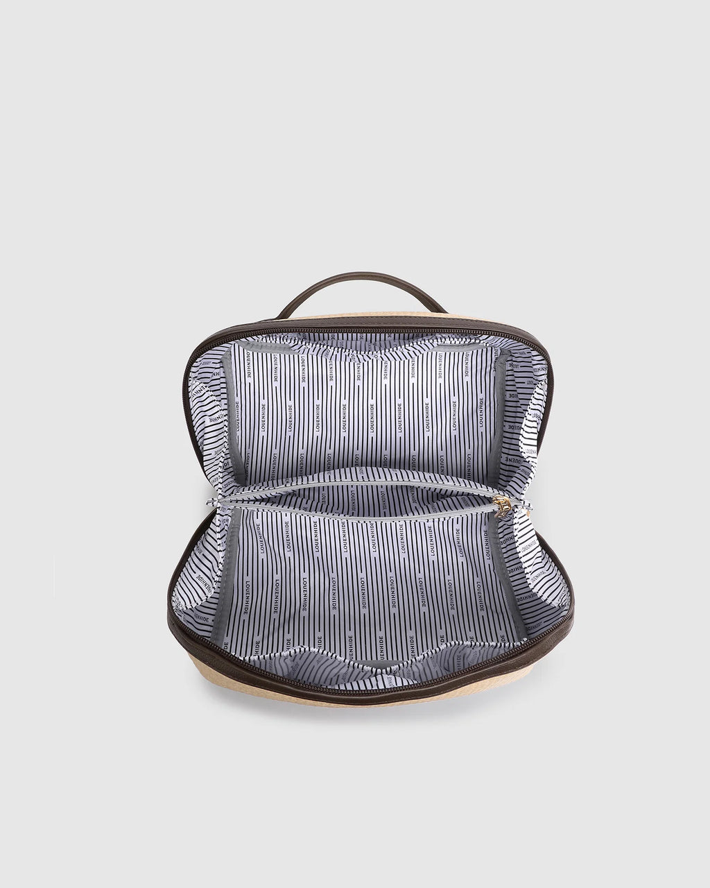 Louenhide Orion Cosmetic Bag - Natural Choc