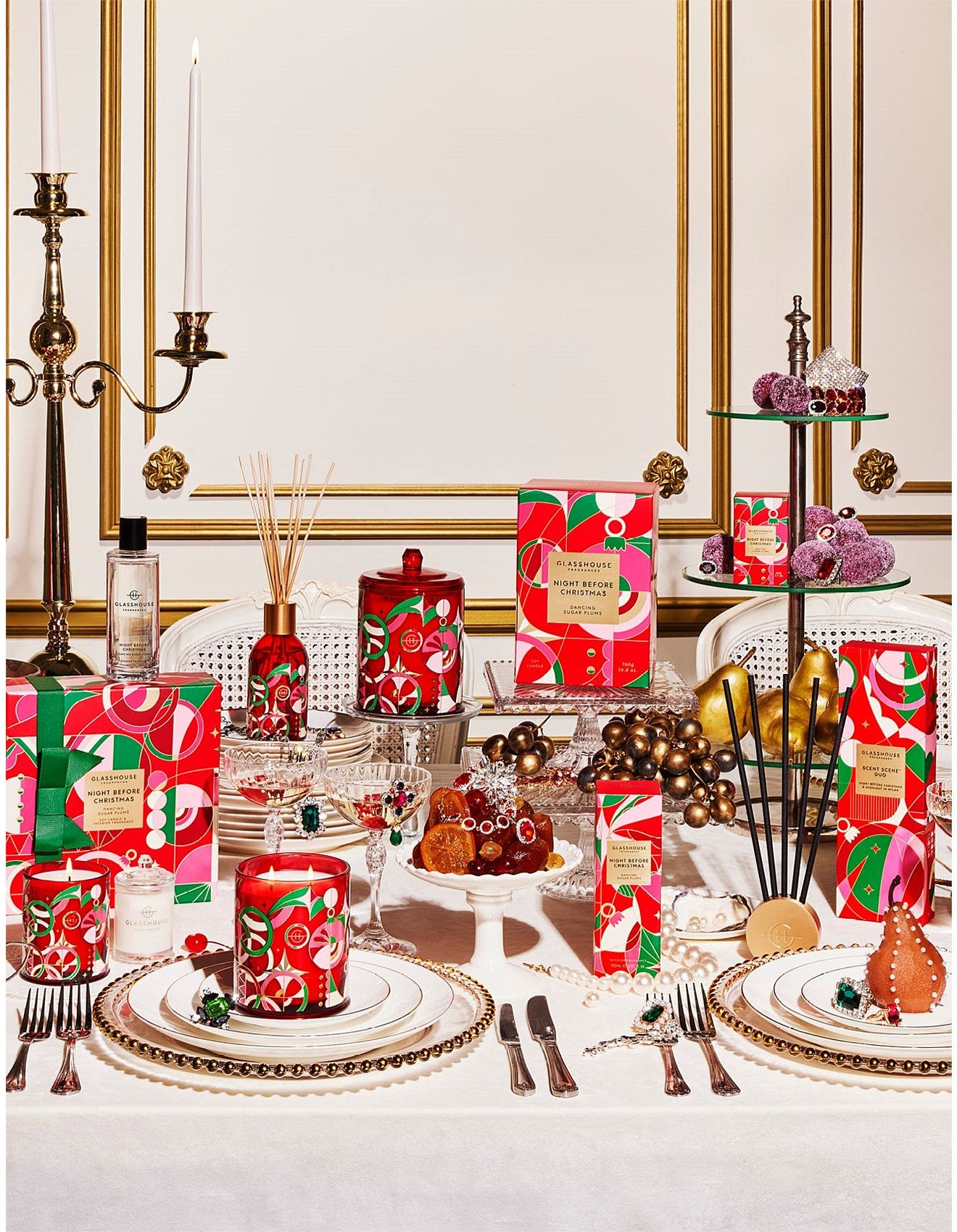 Glasshouse Night Before Christmas & Midnight in Milan Scent Scene Duo