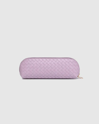 Louenhide Jayne Woven Makeup Bag - Lilac