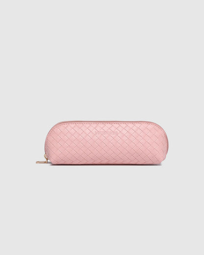Louenhide Jayne Woven Makeup Bag - Pink
