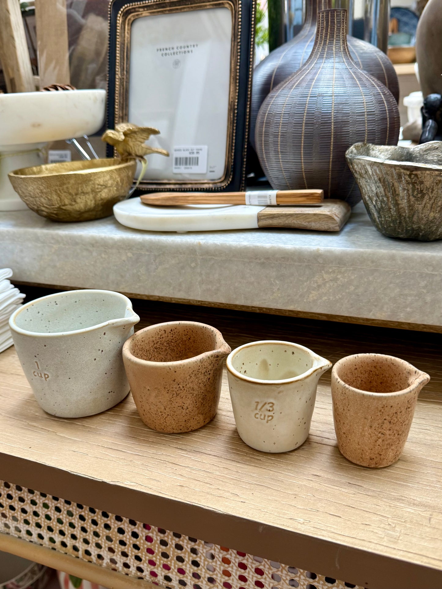 Ceramic Measuring Cups - Set of 4