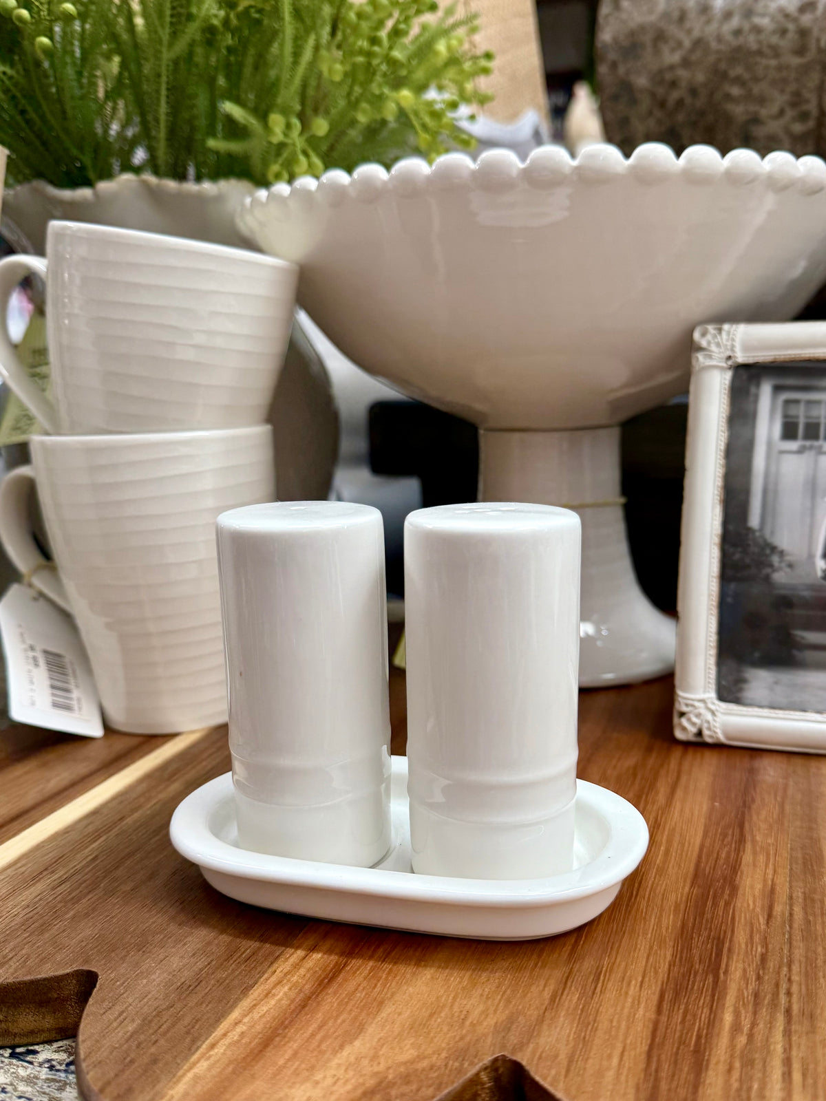 Signature Salt & Pepper Set with Tray