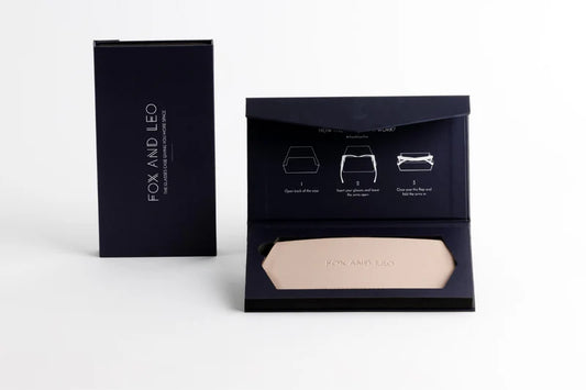 Fox & Leo Glasses Case - Blush