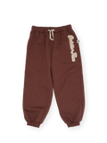 Goldie + Ace Comfy Chestnut Embroidered Sweatpants