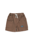 Goldie + Ace Carpenter Shorts Brown