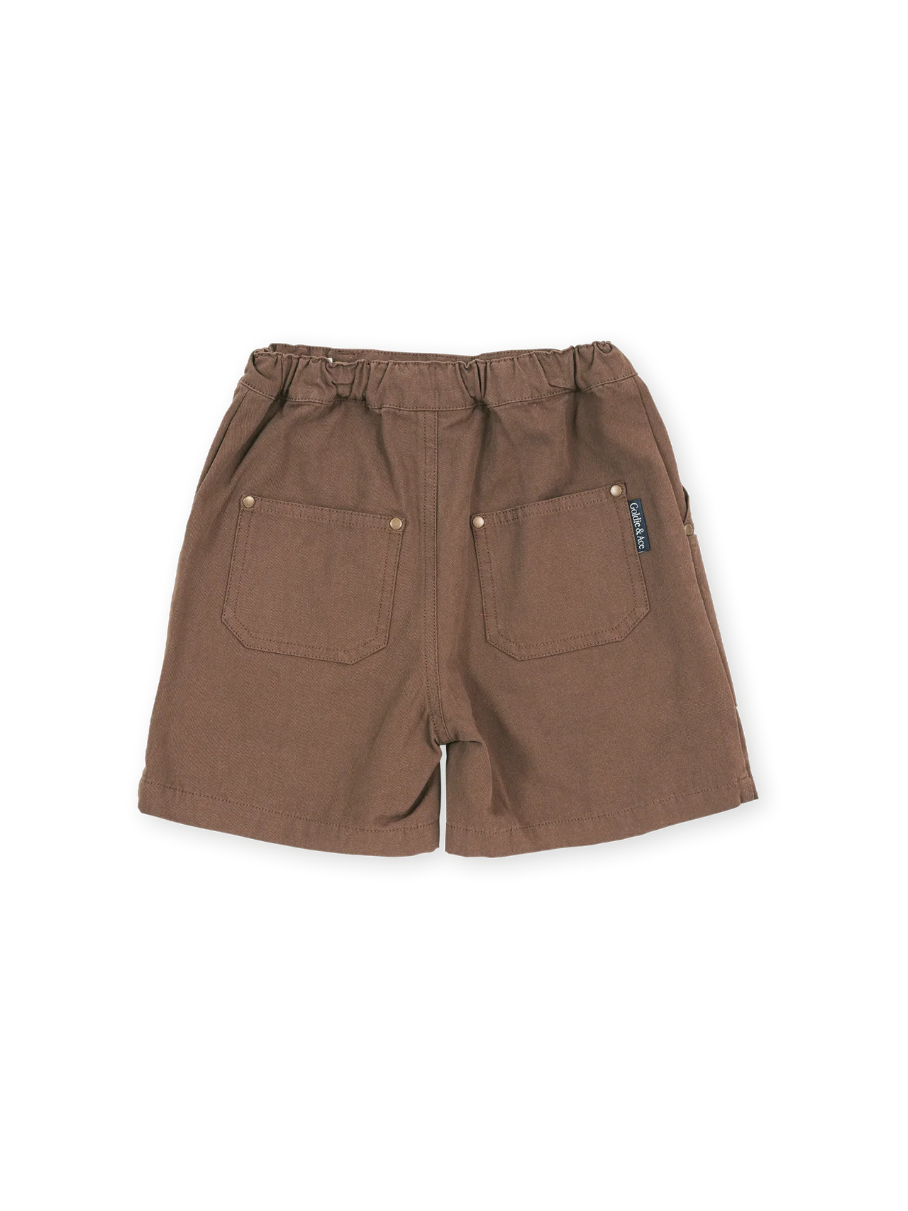 Goldie + Ace Carpenter Shorts Brown