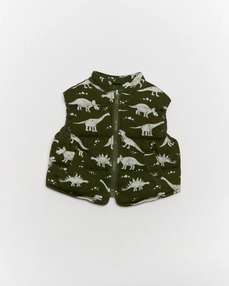 Walnut Liam Vest - Dino