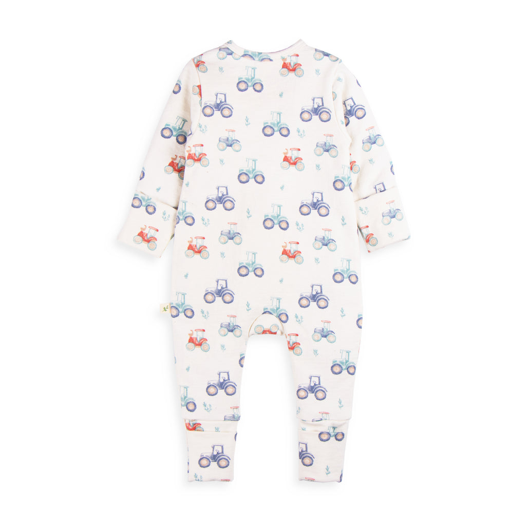 Tiny Twig Harvest Time Long Sleeve Zipsuit