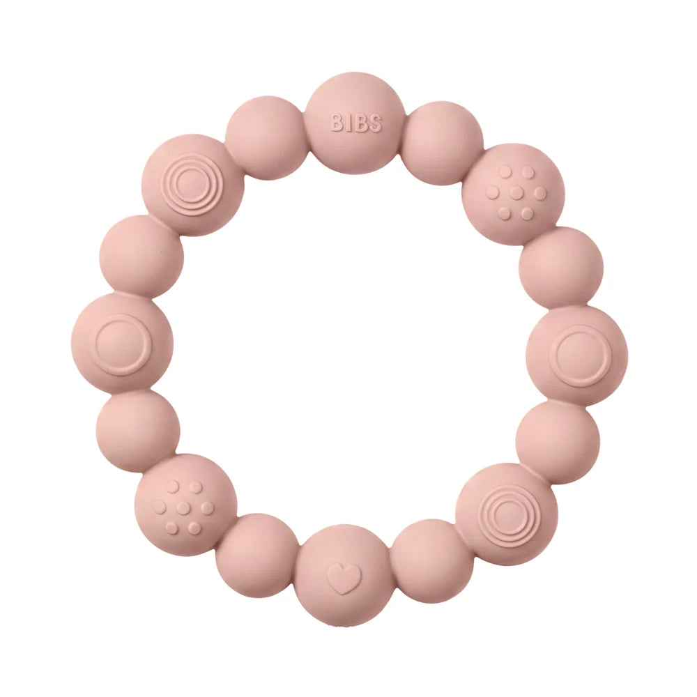 Beaded Silicone Teething Ring