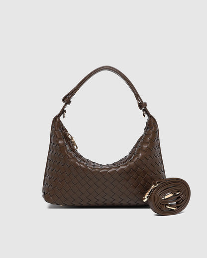 Louenhide Madeline Shoulder Bag - Chocolate