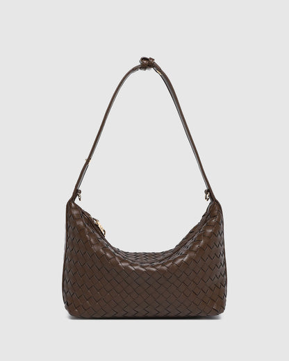Louenhide Madeline Shoulder Bag - Chocolate