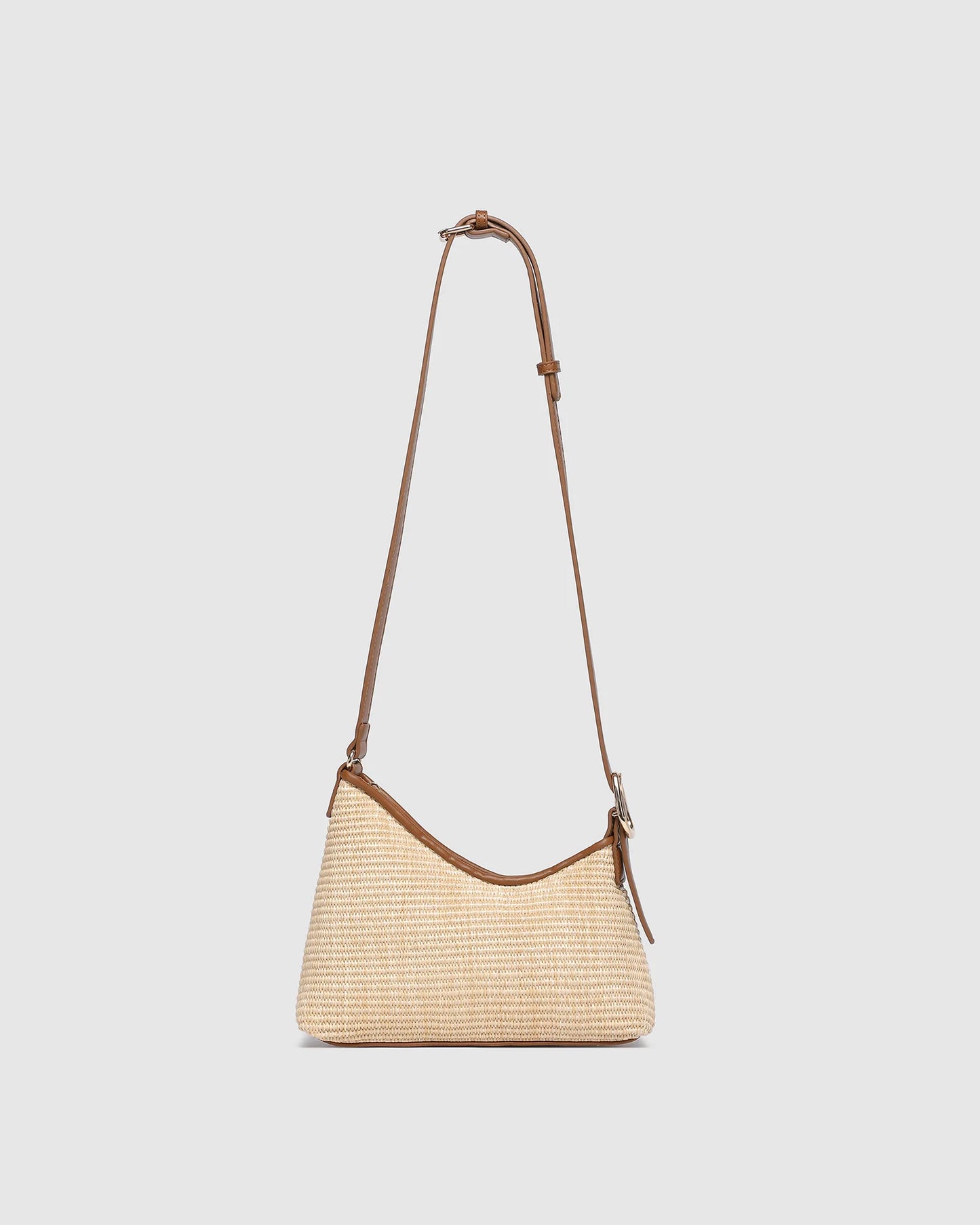 Louenhide Amelia Shoulder Bag - Raffia/Tan