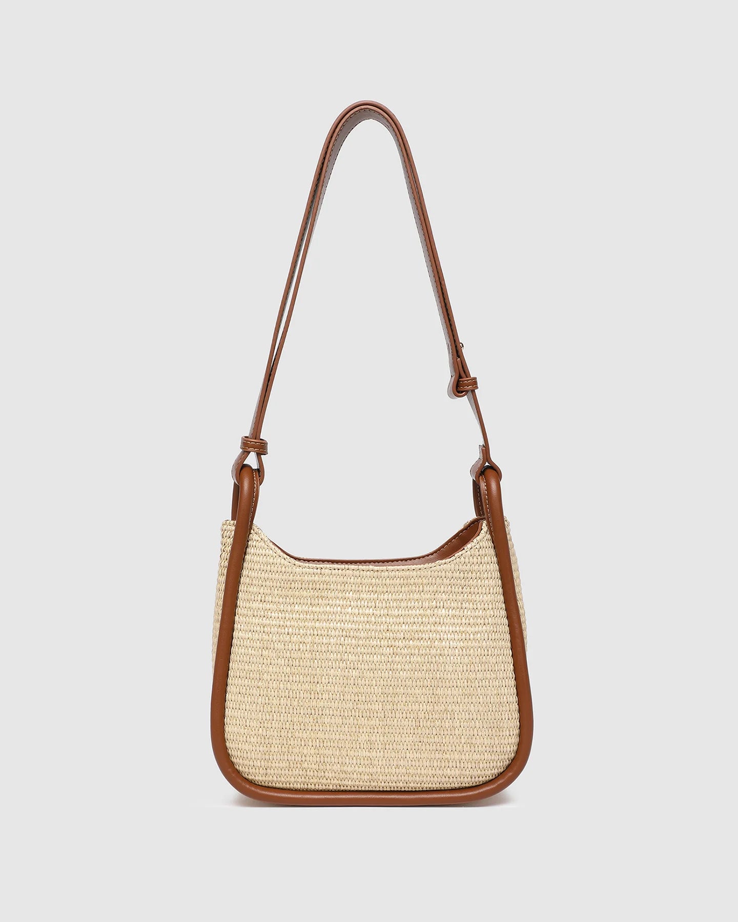 Louenhide Clare Shoulder Bag - Raffia Tan