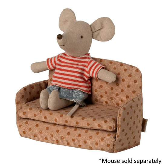 Maileg Sofa Bed Mouse Dots